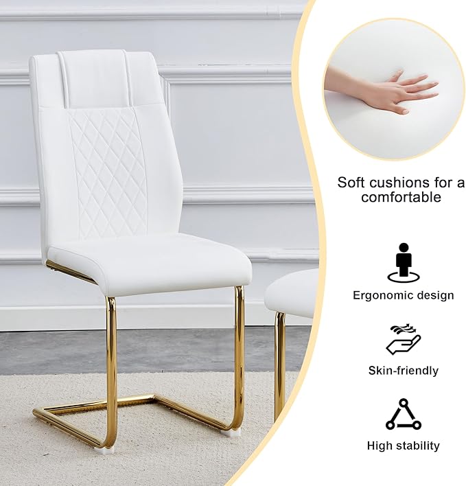 🪑 Stylish Upholstered Dining Chair – Modern Comfort for Kitchen & Dining 🍽️