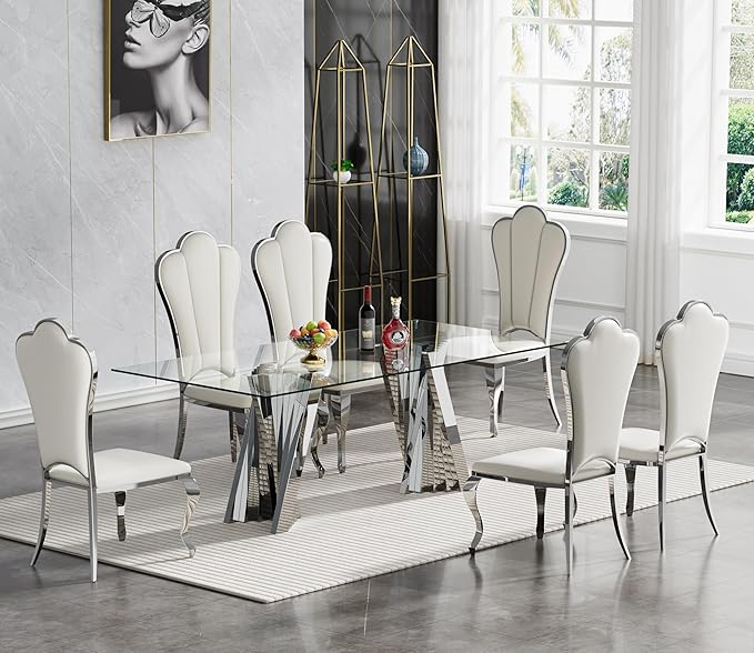 🪑 Stylish Upholstered Dining Chair – Modern Comfort for Kitchen & Dining 🍽️